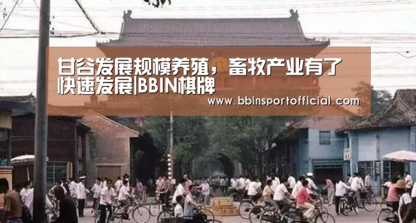 甘谷发展规模养殖,畜牧产业有了快速发展|BBIN棋牌(图2) BBIN棋牌